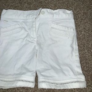 White Janie and Jack shorts